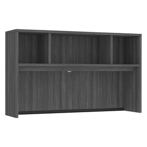 PL141OH 60" OPEN HUTCH - COASTAL GRAY