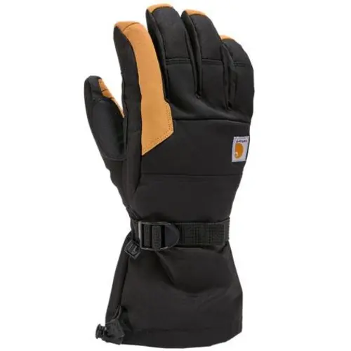 Carhartt A877 - Storm Defender WP Insulated Gauntlet Glove and Liner Black Barley