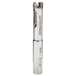 STARRETT D0008 5/16" (8mm) Diamond Grit Tile Drill