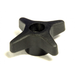 Knob, Star, 2.00D 4Ear 0.7L M8