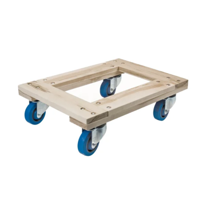 Dolly - 24" x 18" Deck - 1400 lb Capacity - Wood