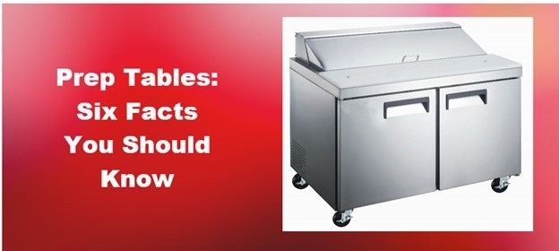 Preadect Table Prep Tables: Six Facts You Should Know | Cook's Direct Blog