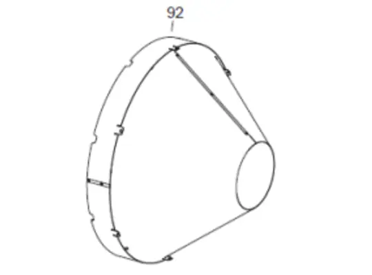 Veloci Heater Replacement Intermediate cone