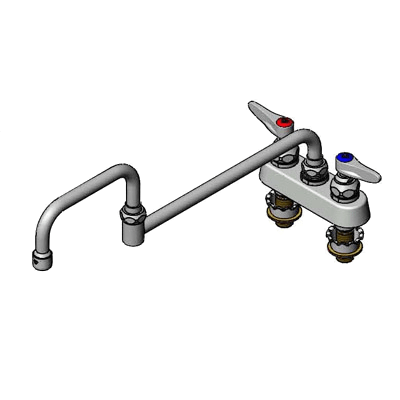 T&S Brass B-1131-XS Faucet 18" Double-Jointed Nozzle