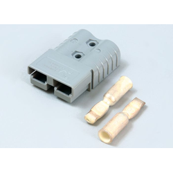Connector, Battery, 4Ga, Gray