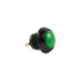 03.408 Green Momentary Dome Push Button Side View 1