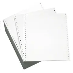 9.5 X 11" 20# MICRO PERFORATED WHITE COMPUTER PAPER, 2700/CS    951047