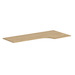 PLT723624R 72" CORNER EXTENSION WORK SURFACE TOP: RIGHT- ASPEN