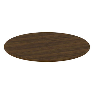 PLT48R - 48" ROUND TABLE TOP - Modern Walnut