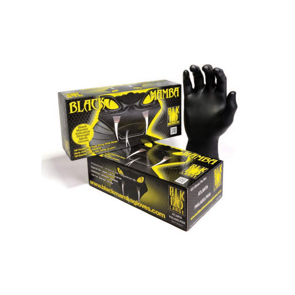Black Mamba 6Mil Nitrile Gloves