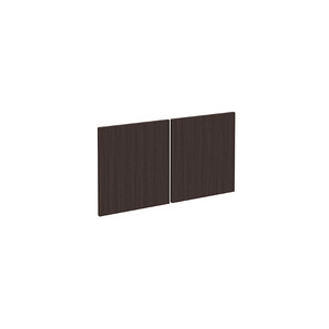 PL41LD PAIR LAMINATE DOORS FOR PL141- ESPRESSO
