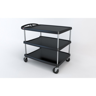 Metro MY2636-35BL Mycart Series Utility Cart 3-Shelves
