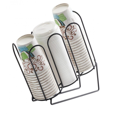 Cal-Mil 3036-13 4-1/2"W x 11-1/2"D x 11-1/2"H Cup/Lid Organizer