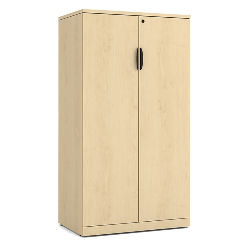 PL151 TWO DOOR 65"H STORAGE CABINET- Maple