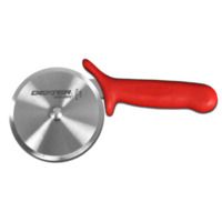 Dexter 18023R SANI-SAFE 4" Pizza Cutter - Red Handle
