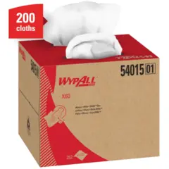 54015 KC WYPALL X60 WHITE WIPERS, 12.5 X 16.8, 252 SHT/BX (CS)