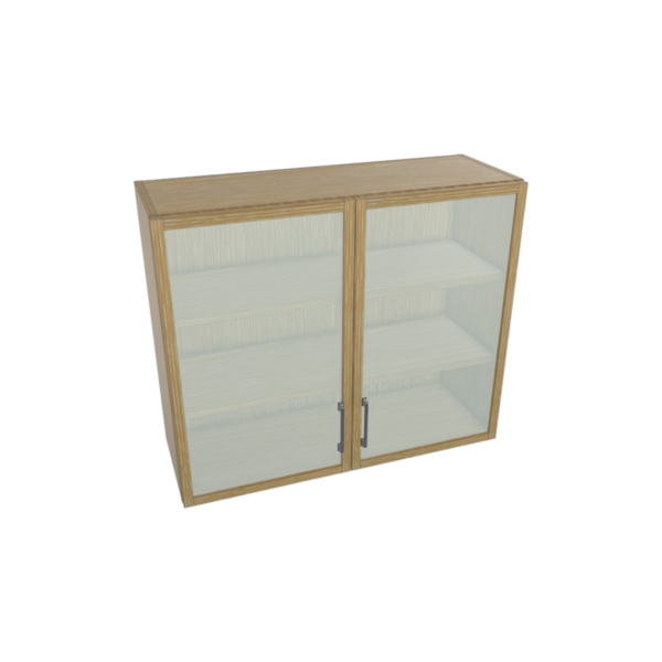 Empire Glass Door Wall Cabinet Kit - 36”x 30” X 13”