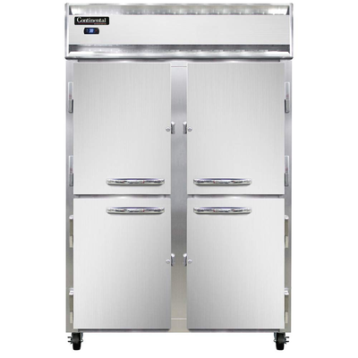 Continental Refrigeration 2R-SA 52" Solid Door Reach-In Refriger