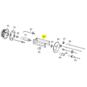 Veloci Heater Replacement Electrodes stirrup