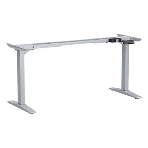 PLTEAB4872ULWF24- STANDARD Height Adjustable Table Base - Silver