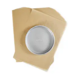 1070LC-UNPP 9-Inch Bare Round Cake Pan with Parchment