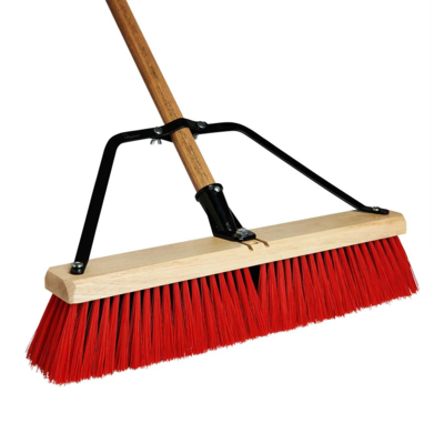 Push Broom Head - 36" - Medium Sweep - PVC Bristles
