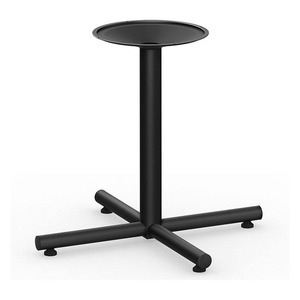 PLTXBM33 BLACK METAL 33" CROSS BASE-BLACK