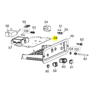 Veloci Heater Replacement Support Plate - Multiple Units