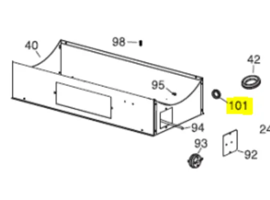Veloci Heater Replacement cable protection 20 mm