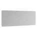 PLTPETP 15"H x 42"W PET PRIVACY PANEL - Ash