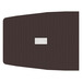 PL237T HALF BOAT SHAPE 47x60 TOP- ESPRESSO