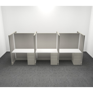 WEBBTYP15 - 67"H, 3-Pod, 4' x 2' Webb Typical - no power