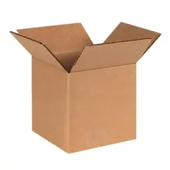 6 X 6 X 6 ECT44 HEAVY DUTY, SINGLE WALL CORRUGATED CARTON, 25/BD   HD666