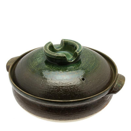 Donabe Casserole Earth Green 10-Go