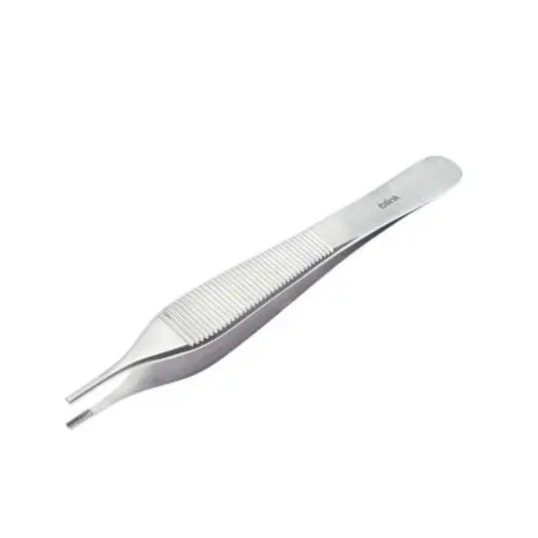  Adson Brown Forceps  O/L 120mm Str, Dispo 10/bx 10-1307