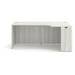 PL178R 71" RIGHT PORKCHOP 30"d- SILVER BIRCH
