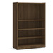 PL155 47"H BOOKCASE- Modern Walnut