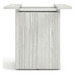PLCUBED20 20" CUBE BASE WITH DOOR- SILVER BIRCH