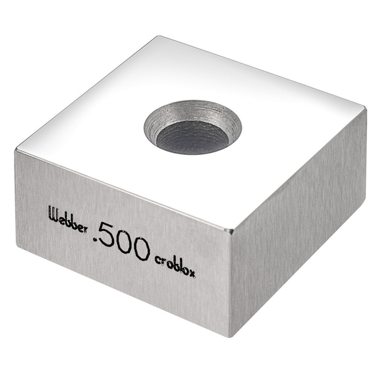 STARRETT SC .500 AA Square Croblox Gage Block - .500 In., Grade AA