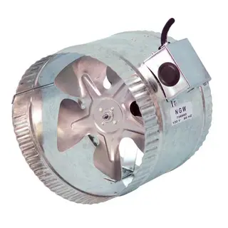 Hurricane 8" Inline Duct Booster