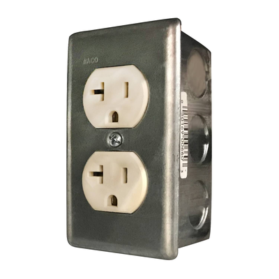 Cadco C-JB Junction Box for Carts With Heat Cart Plugs Into One Outlet
