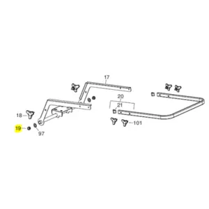 Veloci Heater Replacement Pipe cap 25