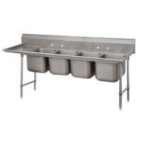 Advance Tabco 93-64-72-18L Regaline Sink 4-Compartment