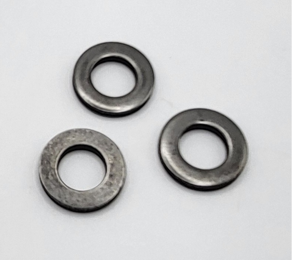 15/32" X 27/32" X 1/8" HARDENED FLAT WASHER 1045 - 1065 STEEL PLAIN PER PRINT