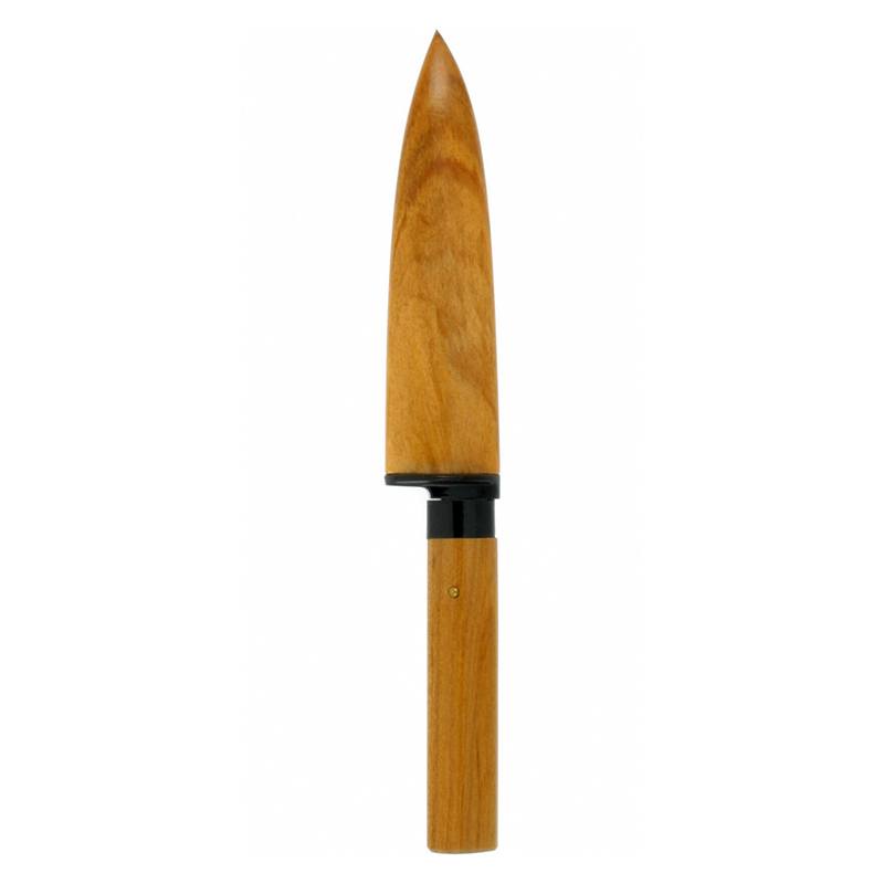 Miya Company Fruit Knife Brown with Sheath