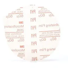 14975 3M 268L 5" 60 MICRON PSA FILM DISC, NO HOLE, 500/CS