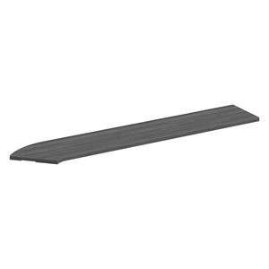 PBTC66R 66" CORNER TRANSACTION TOP RIGHT - Coastal Gray