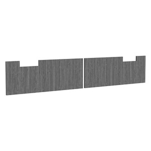 PL38MOD2 PAIR MODESTY PANELS- NEWPORT GRAY