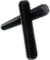 7/16" - 14 X 1 1/2" FULLY THREADED STRAIGHT ROD SAE J429 GR 8 PLAIN