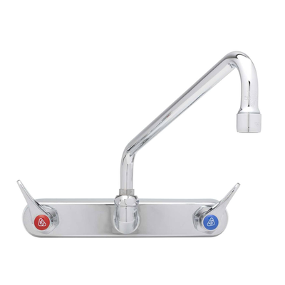 T&S Brass B-1128-CR Workboard Faucet Wall Mount